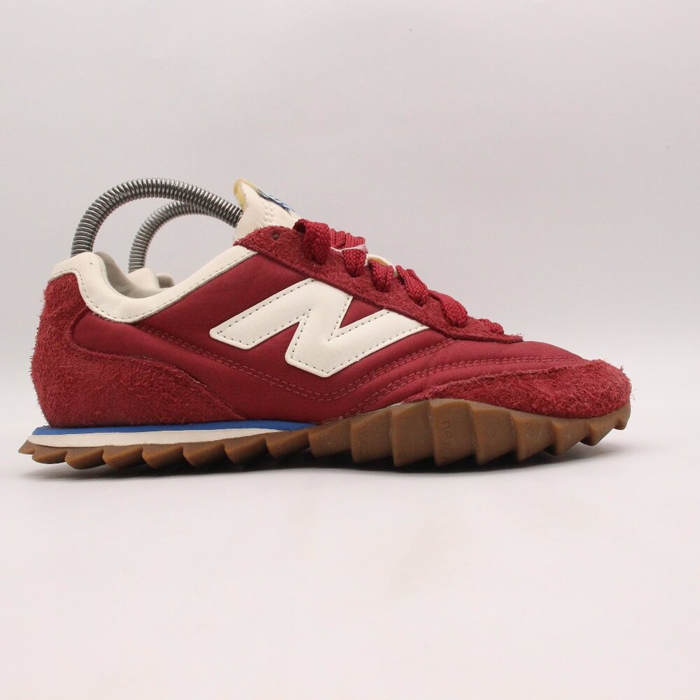 New Balance Red and White Athletic Shoes